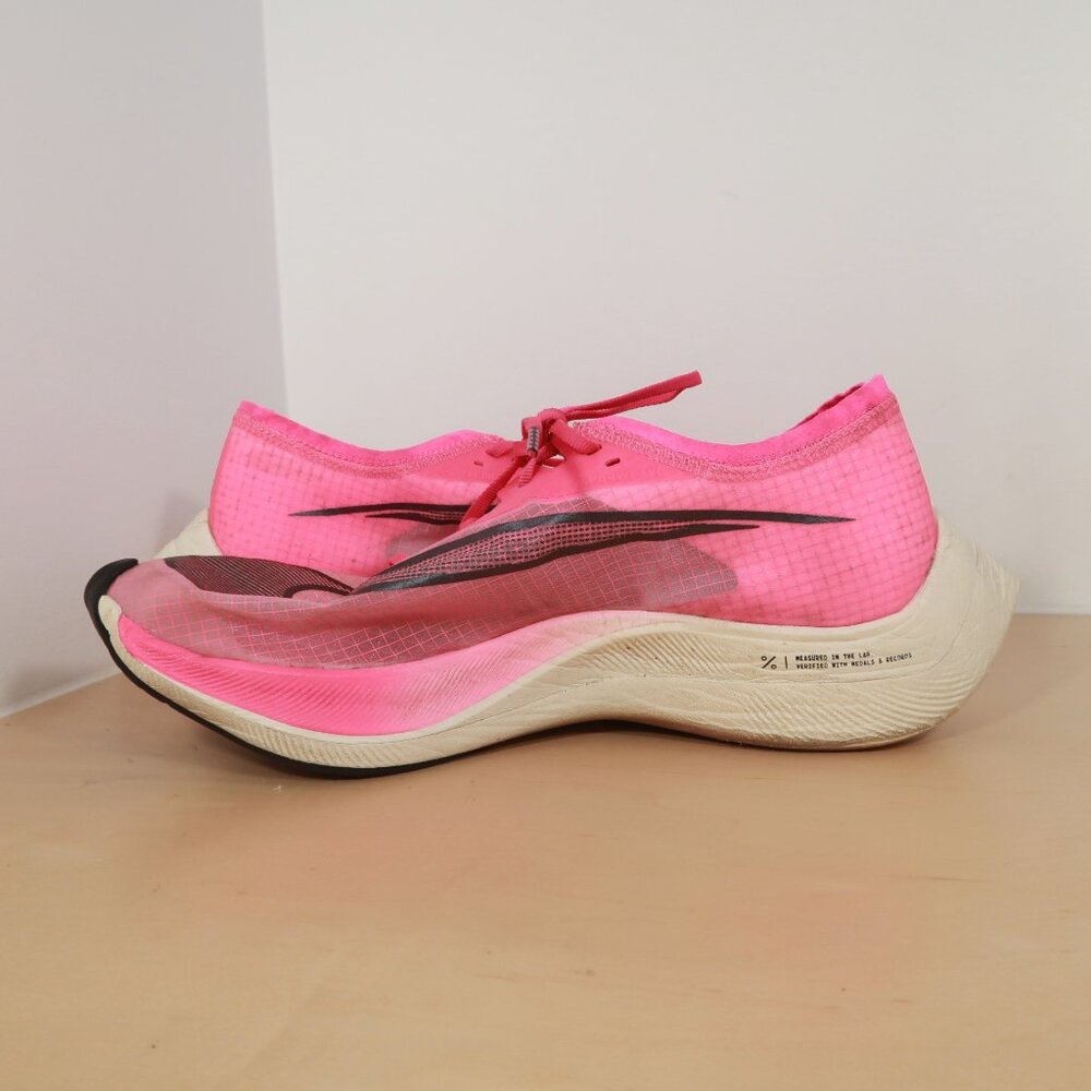 Nike Vaporfly Next% Pink Blast Running Shoes | Men's 9.5 - Picture 4 of 11